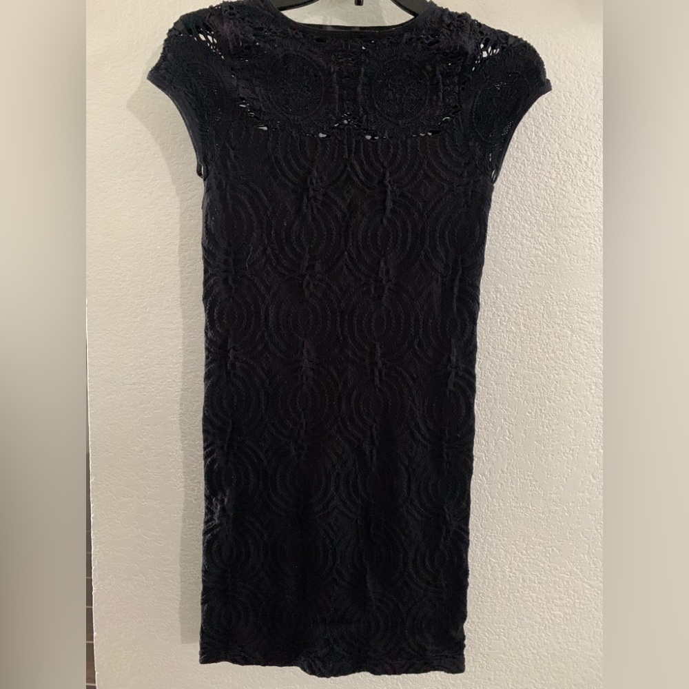 Bebe Black spandex dress M/L